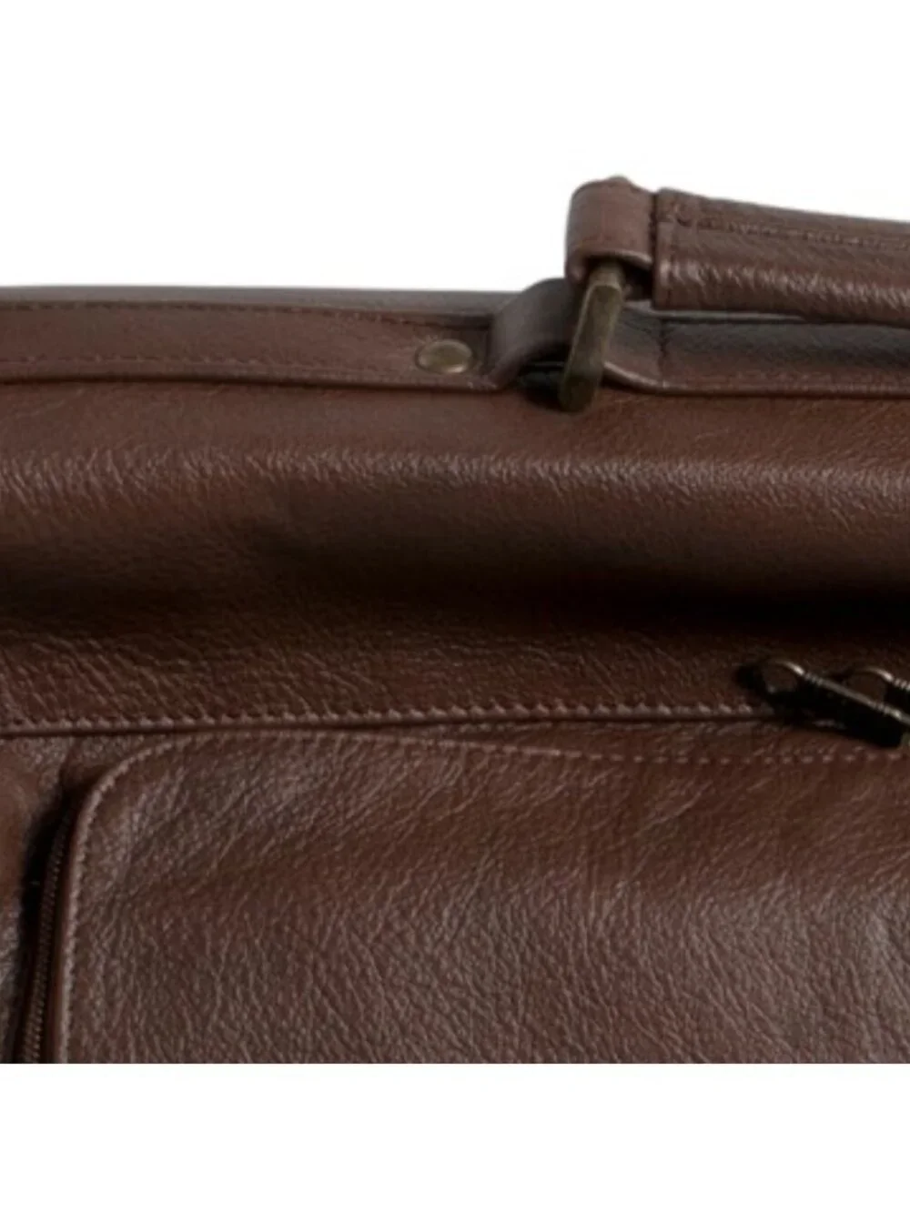 AMERILEATHER Leather Three Suit Garment Bag